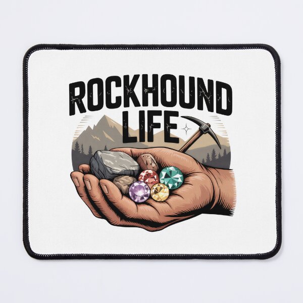 Item preview, Rockhound Life Rockhounding & Crystal Tumbling designed and sold by Blok45.