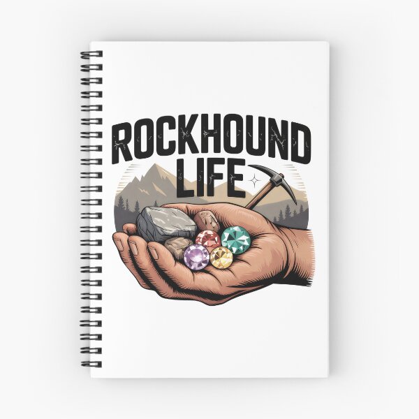 Item preview, Rockhound Life Rockhounding & Crystal Tumbling designed and sold by Blok45.