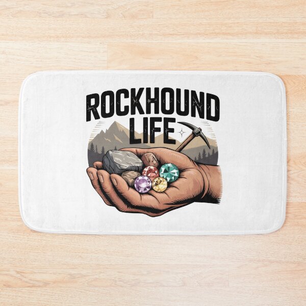 Item preview, Rockhound Life Rockhounding & Crystal Tumbling designed and sold by Blok45.