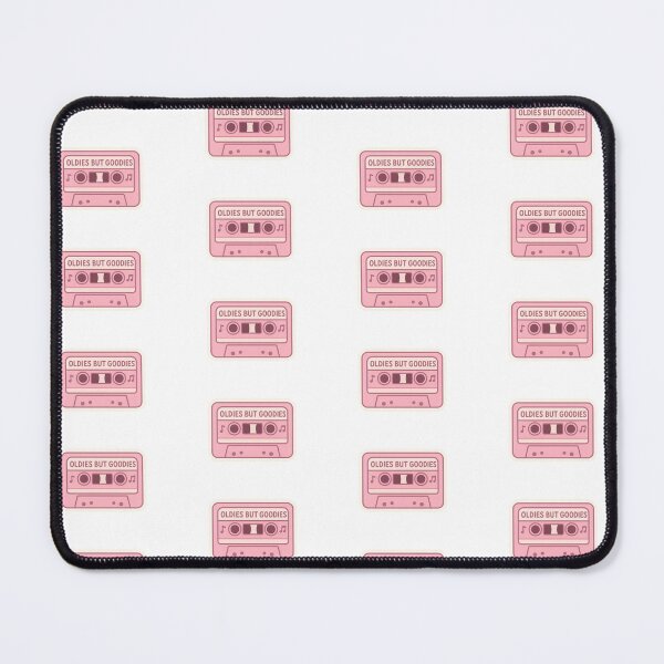Item preview, Pink Cassette Tape Sticker – “Oldies But Goodies” Retro Mixtape designed and sold by CrimsonFoxArt.