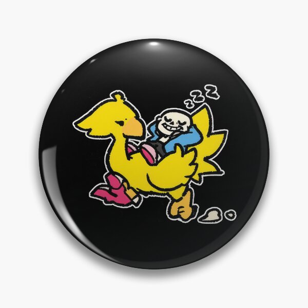 Item preview, Undertale x Square Enix Sans y Chocobo designed and sold by emise.