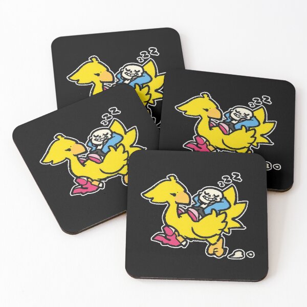 Item preview, Undertale x Square Enix Sans and Chocobo designed and sold by emise.