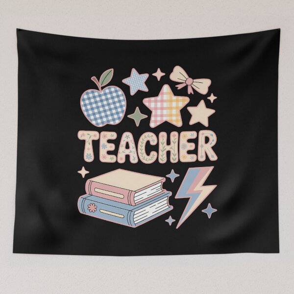Item preview, Teacher Floral Coquette Cute designed and sold by KarstenNoanra.