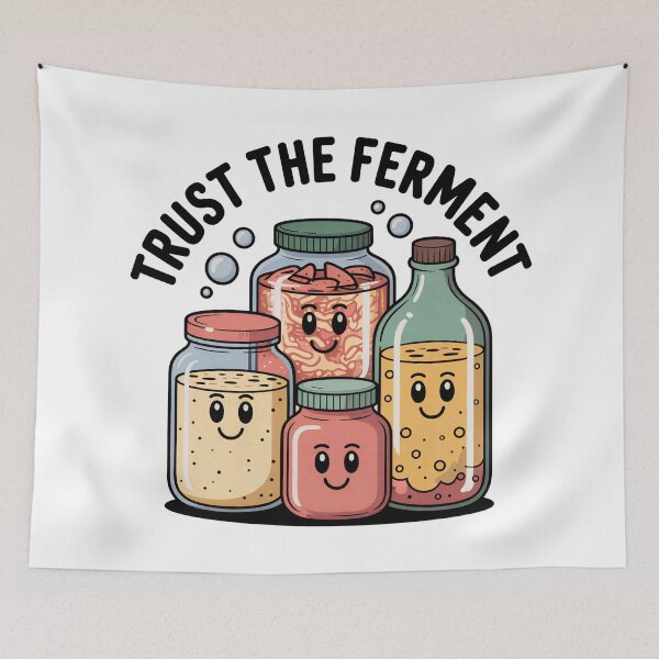 Item preview, Trust The Ferment Sourdough Kimchi Kombucha Lover designed and sold by Blok45.