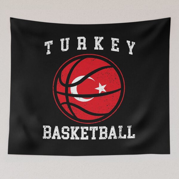 Item preview, BASKETBALL BALL - TURKEY | Fans and Teams for Men and Women T-shirt designed and sold by wallsandpatts.