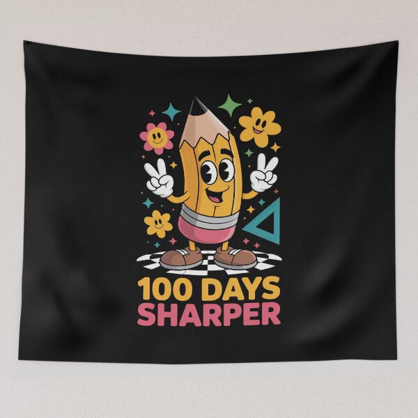 Item preview, Teacher Happy 100 days of school cool designed and sold by KarstenNoanra.