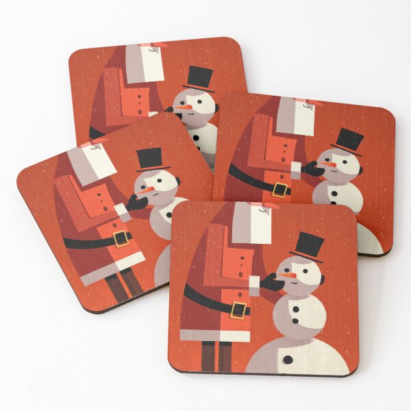 Item preview, Santa and Snowman postcard 1 designed and sold by yumas.