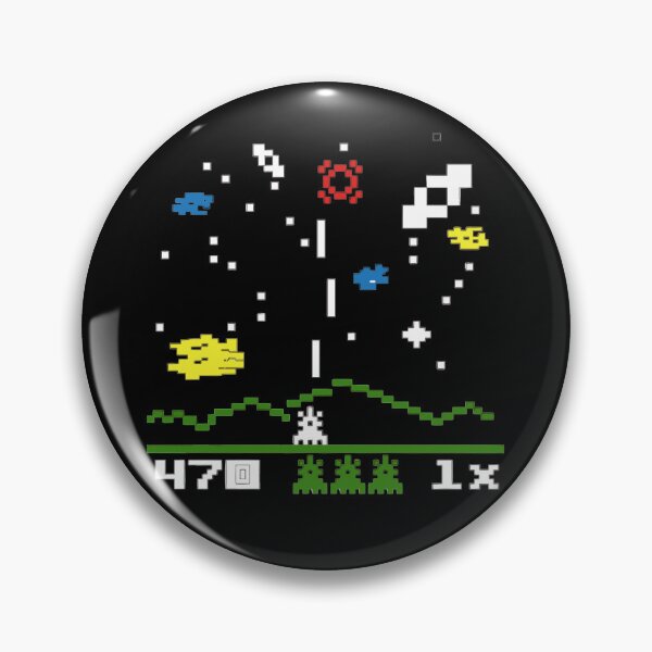 Item preview, Pixelated Space Attack - Classic Retro Game TBBT S03 E15 - Sheldon T-shirt designed and sold by sing-it-out.