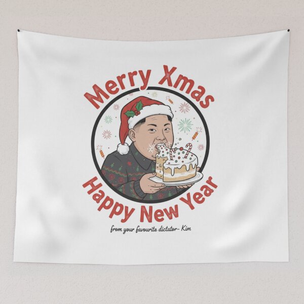 Item preview, Kim Jong Un, Santa, Rocketman, Supreme Leader, funnyfits70, Humor, Funny, retro, vintages, funny quotes, animal humor, designed and sold by FunnyFits70.