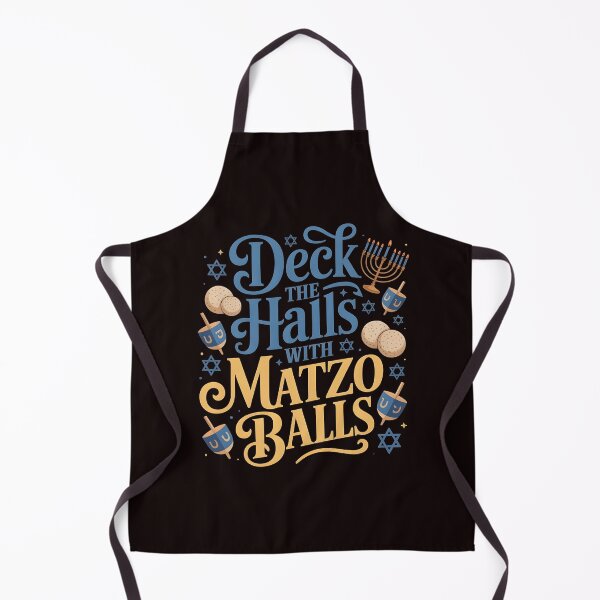 Item preview, Deck the Halls With Matzo Balls – Holiday Jewish Humor Classic designed and sold by Redgiant87x.