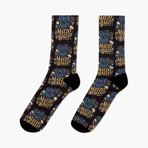 Item preview, Deck the Halls With Matzo Balls – Holiday Jewish Humor Classic designed and sold by Redgiant87x.