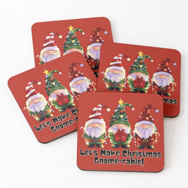 Item preview, Let’s Make Christmas Gnome-rable | Adorable Festive Gnome Design for the Holidays designed and sold by Gnome to Express.