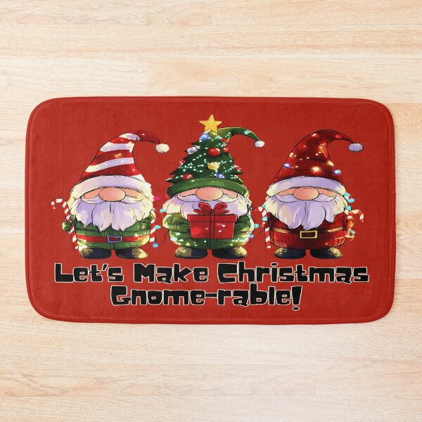 Item preview, Let’s Make Christmas Gnome-rable | Adorable Festive Gnome Design for the Holidays designed and sold by Gnome to Express.