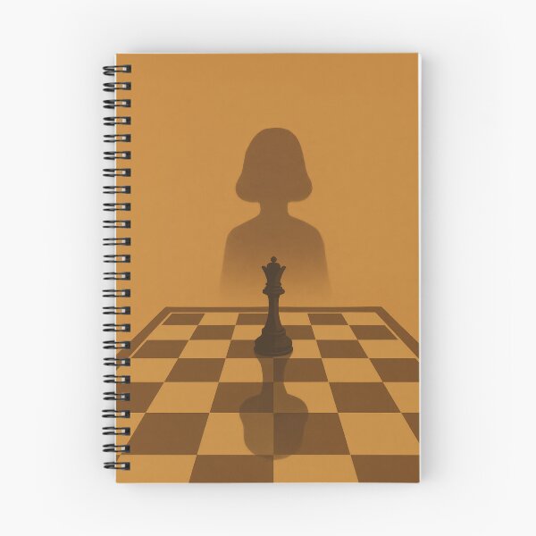 Item preview, Chess Queen Piece Woman Shadow Strategy designed and sold by Cine8.