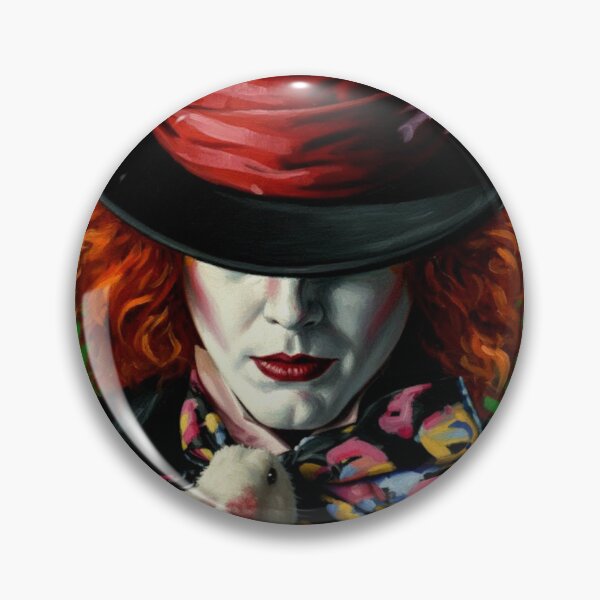 Item preview, Whimsical Fantasy Tea Party Host Art | Iconic Top Hat Character Painting | Wonderland Pop Culture designed and sold by Art's Diner.