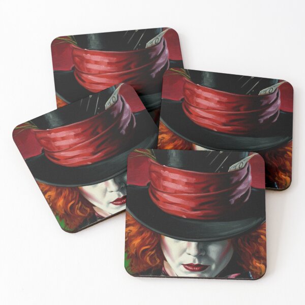 Item preview, Whimsical Fantasy Tea Party Host Art | Iconic Top Hat Character Painting | Wonderland Pop Culture designed and sold by Art's Diner.