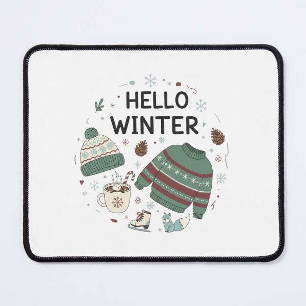Item preview, hello winter t-shirt designed and sold by TheHappyHaul.