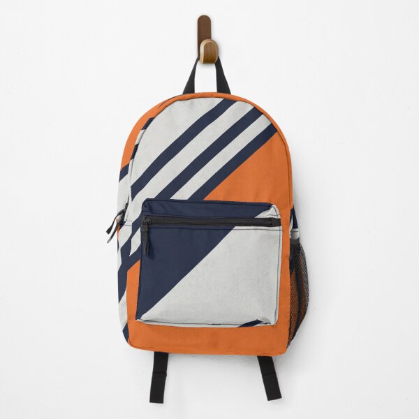 Item preview, Retro Stripes in Blue Orange designed and sold by Petra Lang.