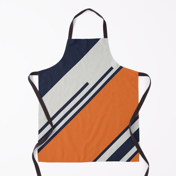 Item preview, Retro Stripes in Blue Orange designed and sold by Petra Lang.