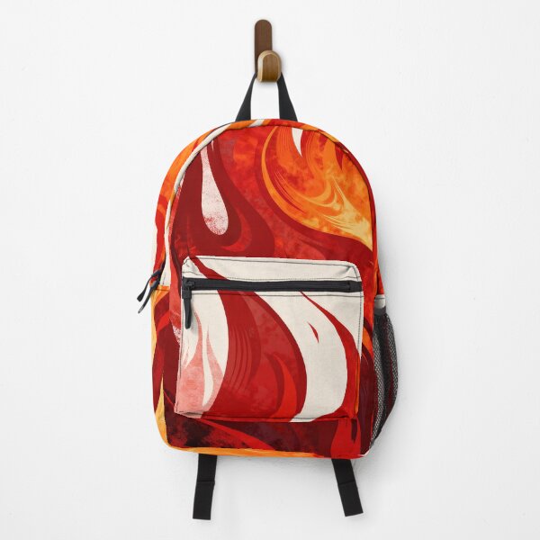 Item preview, Vibrant abstract flame-like designed and sold by SuperAIstar.