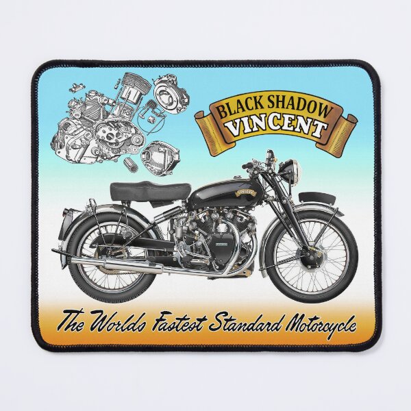Item preview, VINCENT BLACK SHADOW MOTORCYCLE BIKE designed and sold by The-man-who-never-was.