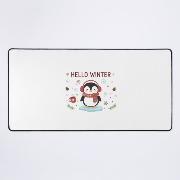 Item preview, hello winter t-shirt designed and sold by TheHappyHaul.