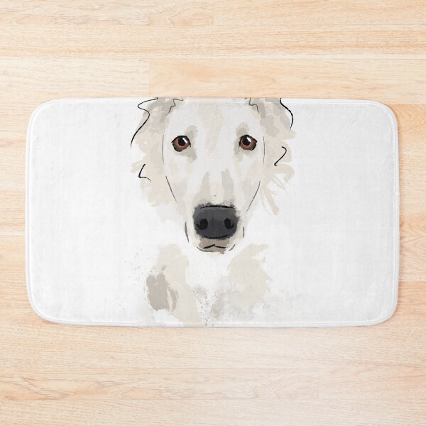 Item preview, Borzoi dog portrait designed and sold by Katie Batchelor.