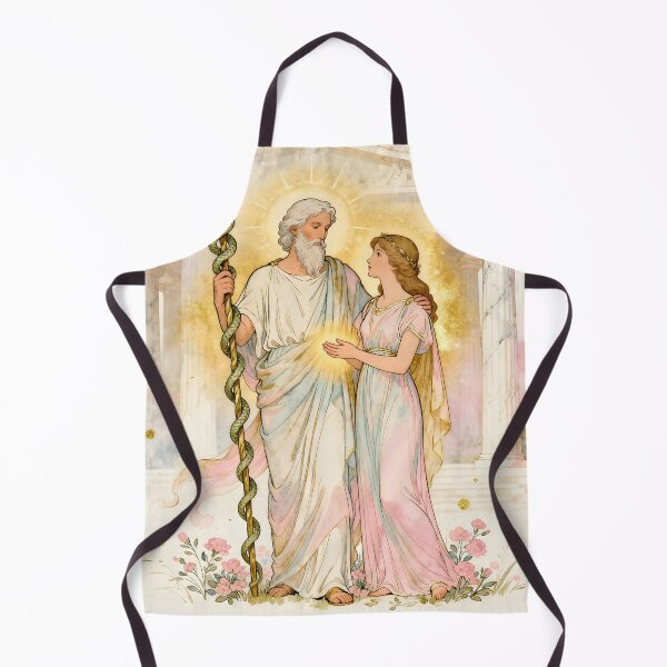 Item preview, Asclepius & Epione – Divine Healers of Ancient Greece designed and sold by SoniaSarkali.
