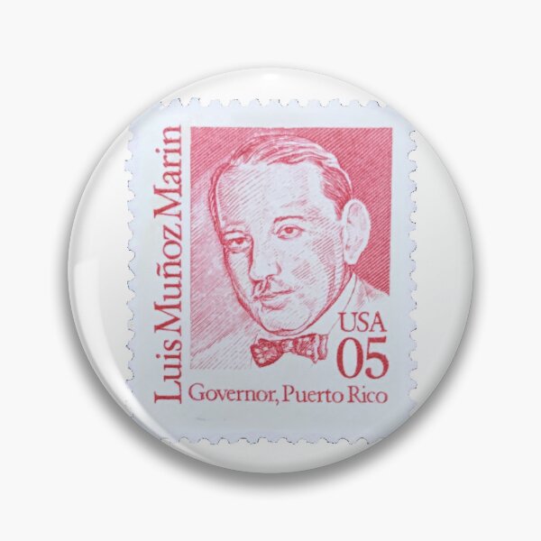 Item preview, Luis Munoz Marin Puerto Rico Vintage Postage Stamp designed and sold by red-amber65.