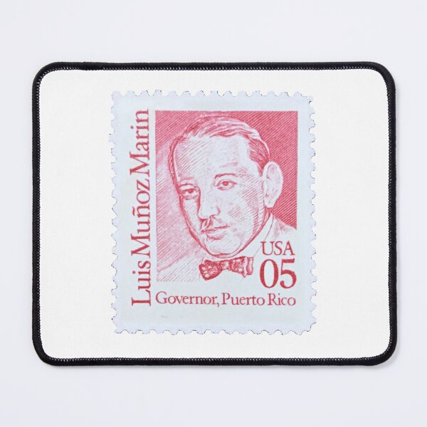 Item preview, Luis Munoz Marin Puerto Rico Vintage Postage Stamp designed and sold by red-amber65.