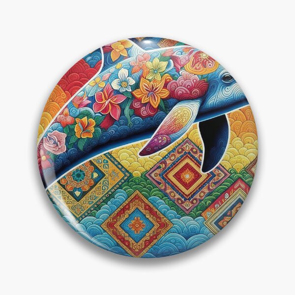 Item preview, The Dolphin, Thailand’s Living Silk Emblem   designed and sold by Vanich-Panich.