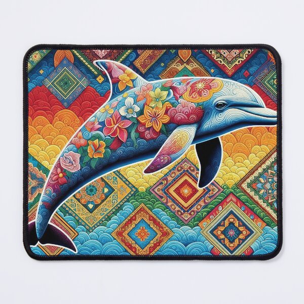 Item preview, The Dolphin, Thailand’s Living Silk Emblem designed and sold by Vanich-Panich.