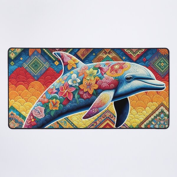 Item preview, The Dolphin, Thailand’s Living Silk Emblem designed and sold by Vanich-Panich.