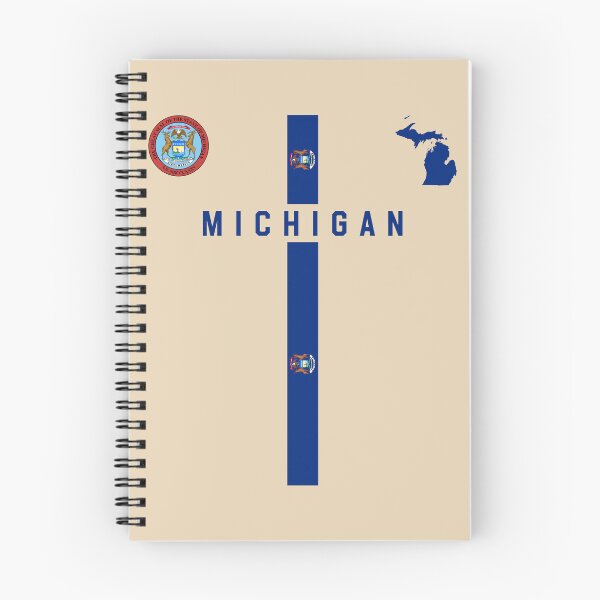 Item preview, Michigan Pride Cross - State Seal, Map & Modern Typography designed and sold by mashmosh.