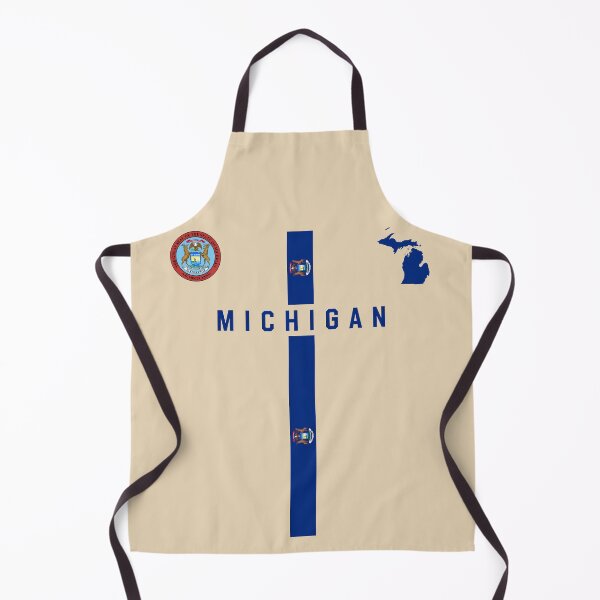 Item preview, Michigan Pride Cross - State Seal, Map & Modern Typography designed and sold by mashmosh.