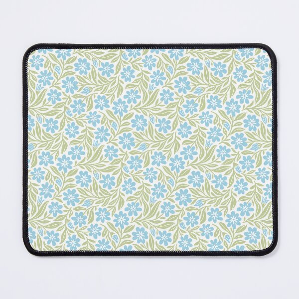 Item preview, Spring meadow flowers in blue and green designed and sold by Miss-Belle.