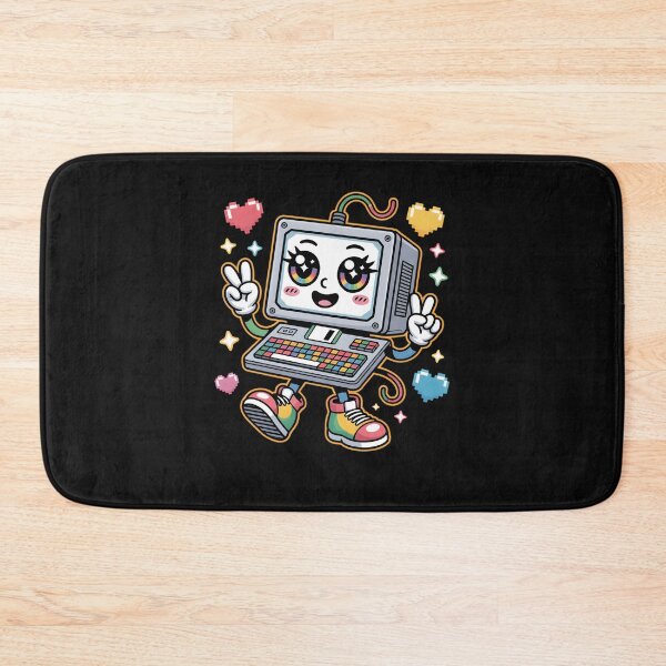 Item preview, Cute Kawaii Computer Character PC Tech For Kids Girls  designed and sold by clothesy7.