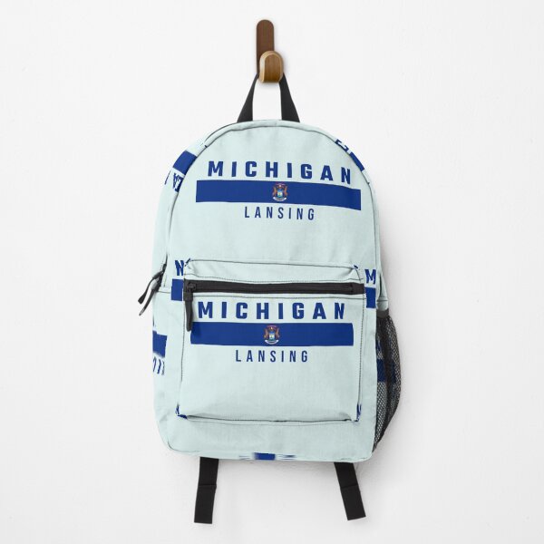 Item preview, Michigan Pride: Lansing Capital & State Seal Flag Design designed and sold by mashmosh.