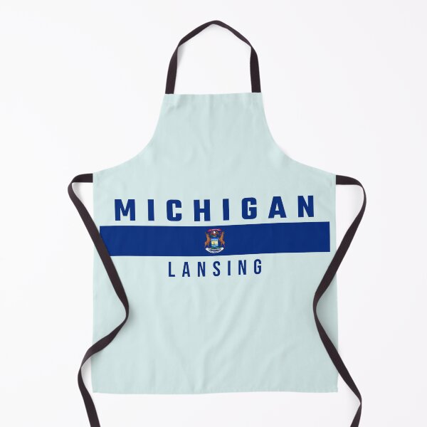 Item preview, Michigan Pride: Lansing Capital & State Seal Flag Design designed and sold by mashmosh.