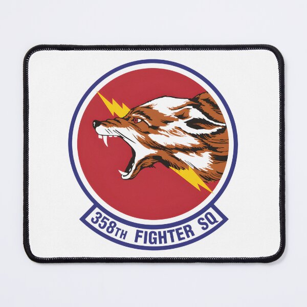 Item preview, 358th Fighter Squadron Patch (Wolf/Lightning) designed and sold by CharlieDesings.
