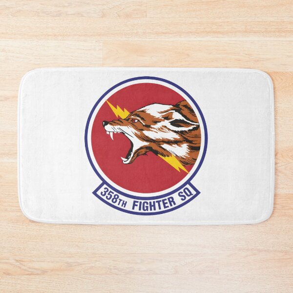 Item preview, 358th Fighter Squadron Patch (Wolf/Lightning) designed and sold by CharlieDesings.