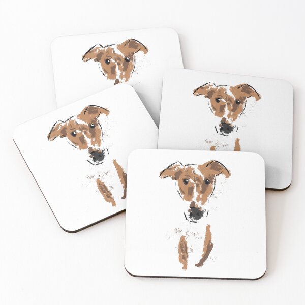 Item preview, Greyhound portrait designed and sold by Katie Batchelor.