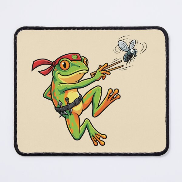 Item preview, Ninja Frog Hunting Fly designed and sold by Lydyb-creations.