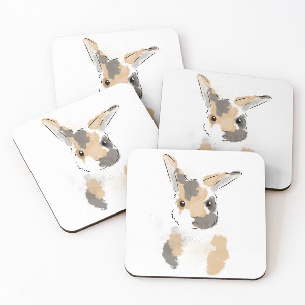Item preview, Rabbit portrait designed and sold by Katie Batchelor.