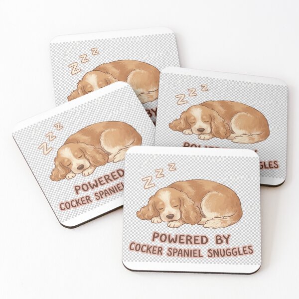Item preview, Powered by Cocker Spaniel Snuggles Cozy Dog Lover Gift designed and sold by courtsideco.