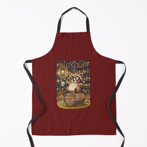 Item preview, Drunk Raccoon on Whiskey Barrel | Funny Animal Party Night Out | "Raccoon Raids Liquor Store" Viral Meme Art designed and sold by SergioMiklos.