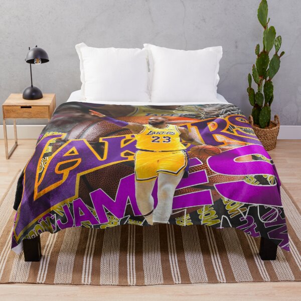 Item preview, King James: LA Lakers Basketball Graphic designed and sold by Shopunte.