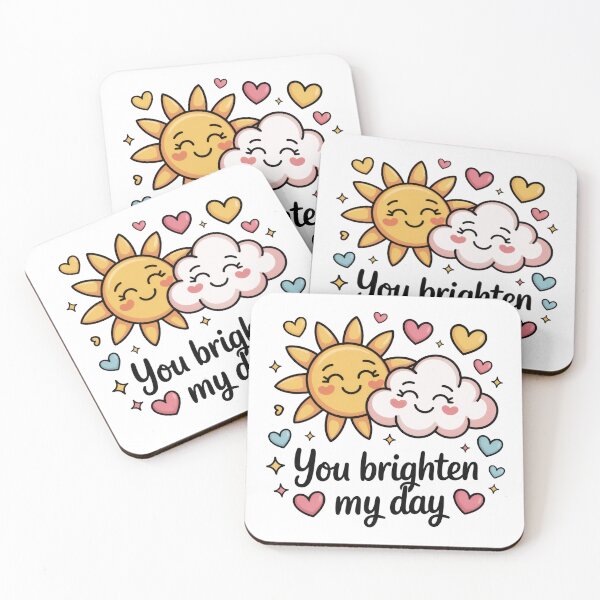Item preview, You Brighten Up My Day designed and sold by wesdesignshop.