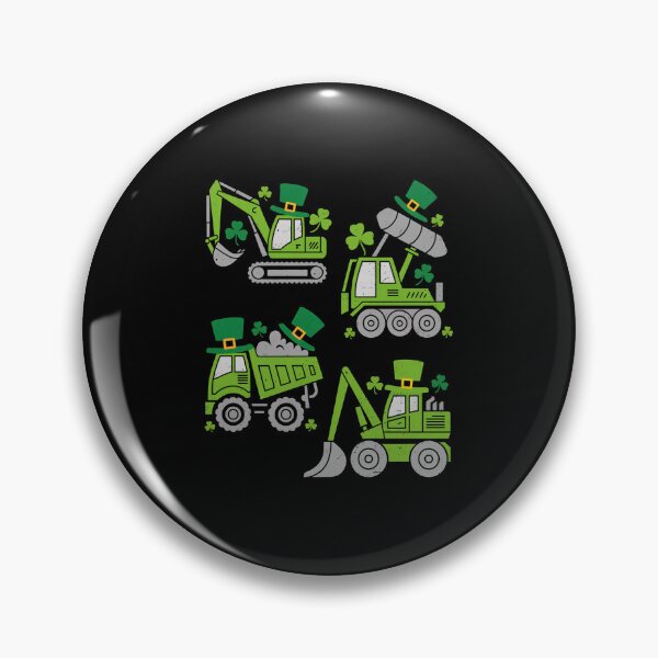 Artikelvorschau, Irischer Baufahrzeug-St. Patrick's Day entworfen und verkauft von HeinzanoWeno.