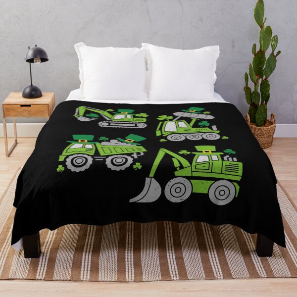 Item preview, Irish Construction Truck St Patricks Day  designed and sold by HeinzanoWeno.